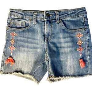 Vigoss Jean Shorts with pretty embroidery size 0